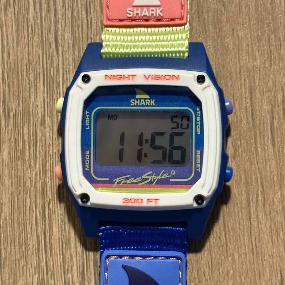 Freestyle Shark Leash Watch Blueberry Lime 🫐🍋‍🟩 - Picture 2 of 4